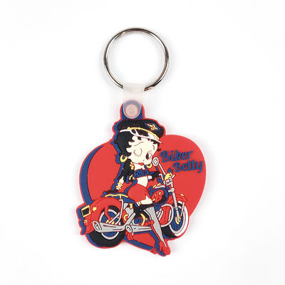 kaufen Kautschuk Schlüsselring PVC Metall Schlüsselring 3D Keytag Custom Logo Gratis Design Souvenir Geschenk Online-Herstellung