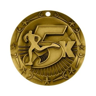 kaufen 3-Zoll-Medaillen für 5km-Rennen Lauf-Herausforderung Finisher Stock Awards Online-Herstellung