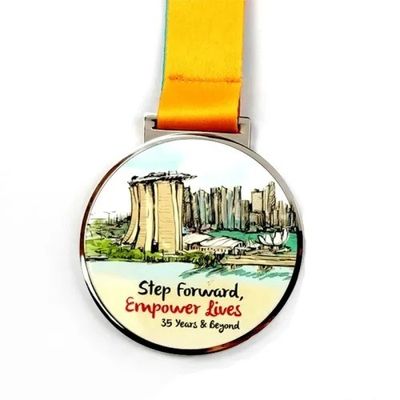 kaufen Custom Insert Medal UV-Druck-Award mit transparenten Glas Online-Herstellung