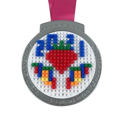 kaufen LEGO Kunststoff Puzzle-Medaille Farbenfrohe, kundenspezifische Veranstaltungsmedaillen Zinklegierung Online-Herstellung