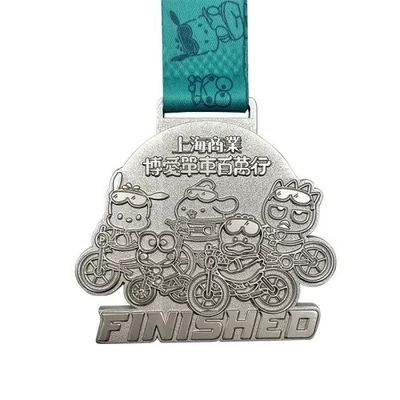 kaufen Zinklegierung Die Schlag Sand Blasting Radsportmedaille Online-Herstellung