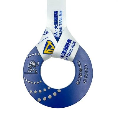 kaufen Custom Toroidal Medal Trail Run Auszeichnung mit Aufstrichen Online-Herstellung
