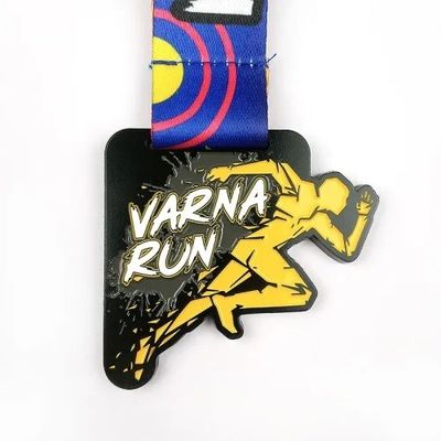 kaufen Virtuelle Laufmedaille mit Musterfarbsprühen Online-Herstellung