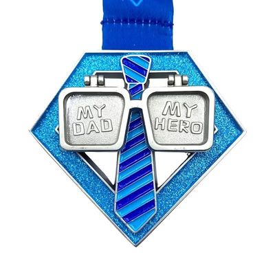 kaufen Personalisierte Vatertagsfeiertage 10K Running-Medaillen Veranstaltungen Finisher Awards Online-Herstellung
