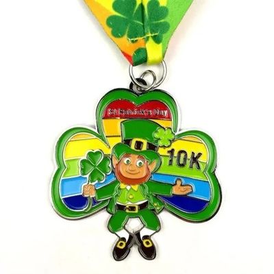 kaufen Offsetdruck St. Patrick Medaille Design Zinklegierung St. Patrick Medaille Online-Herstellung