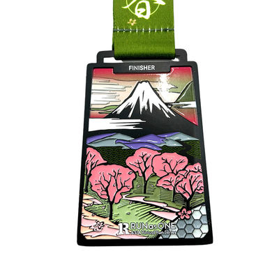 kaufen Asien Virtual Run Series Races Award Weiches Emaille-Medaille Anpassung Online-Herstellung