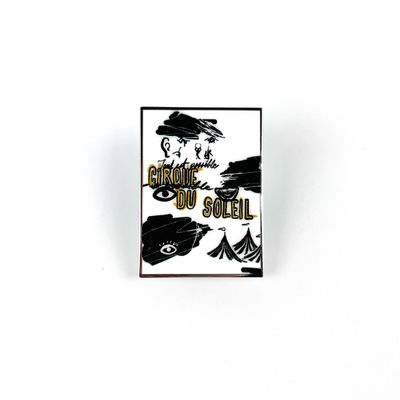kaufen Custom Zinklegierung Weiches Emaille Lapel Pin Badge mit Offsetdruck und Epoxidbeschichtung Online-Herstellung