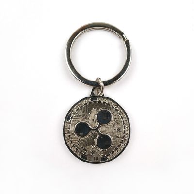 kaufen Antike Silberwerbung Custom Coin Key Ring mit Custom Keychains von Top Lieferanten Online-Herstellung