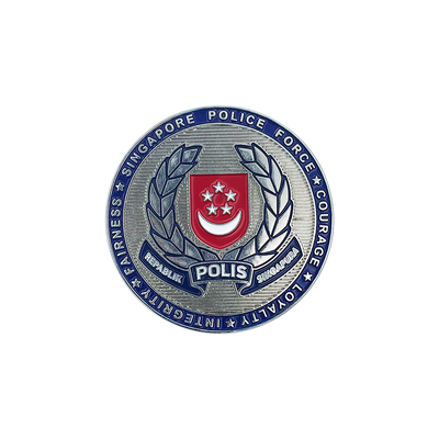 kaufen Gedenkmünze Eine altehrwürdige Tradition der singapurischen Polizei Online-Herstellung