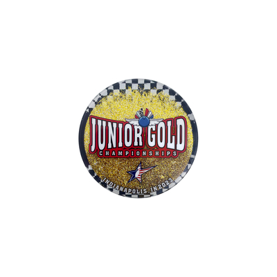 kaufen Personalisierter Junior Gold Glitter Acryl Kühlschrank Magnet    Eine glänzende Hommage an Championship Spirit Online-Herstellung