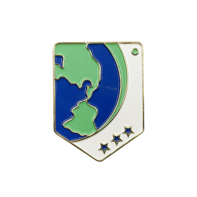 kaufen Zinklegierung Glänzendes Gold Weiches Emaillbadge Ein stilvolles Emblem der Leistung und Identität Online-Herstellung