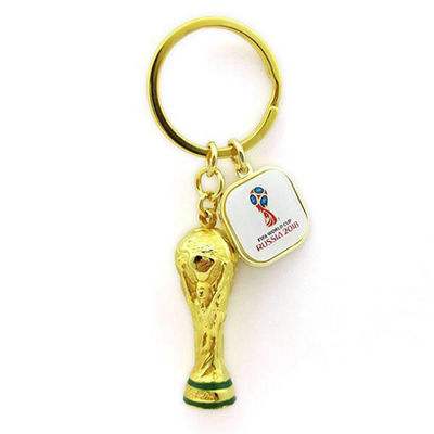kaufen Miniature Russia World Cup Trophy Keychain Soccer Race Keyring Design Online-Herstellung