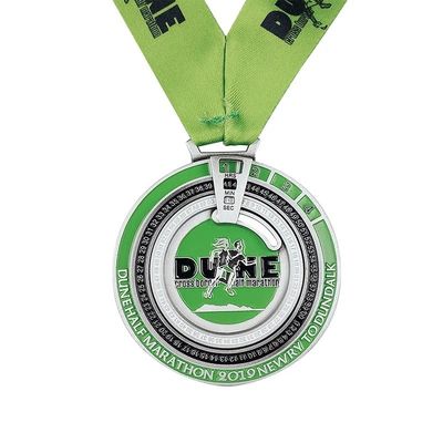 Präzisionsgravierte Plattierung aller Marathon-Medaillen mit individuellem Design