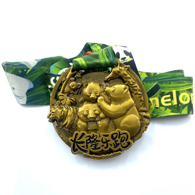 Antike Gold-Joyrun-Rennveranstaltungen mit Tierthemen