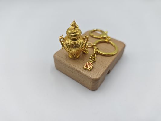 Ausgezeichnete goldbeschichtete Schlüsselringe